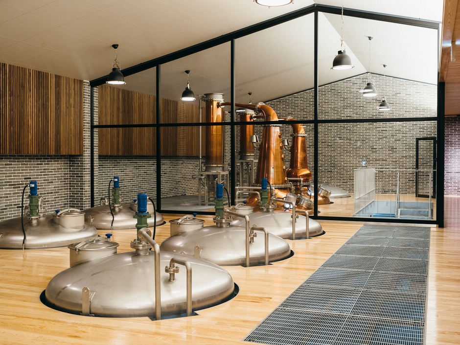 御岳蒸留所の蒸留釜