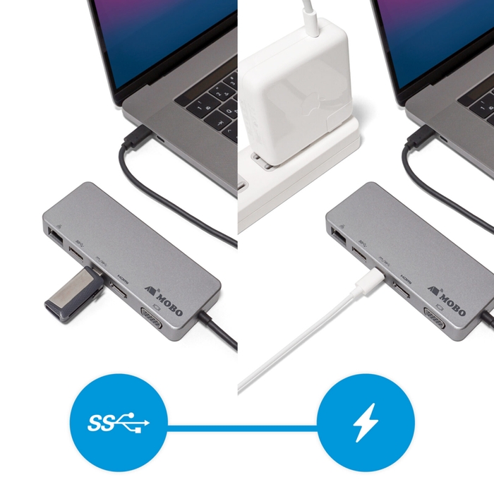 USB-C Travel Mini Dock2-6