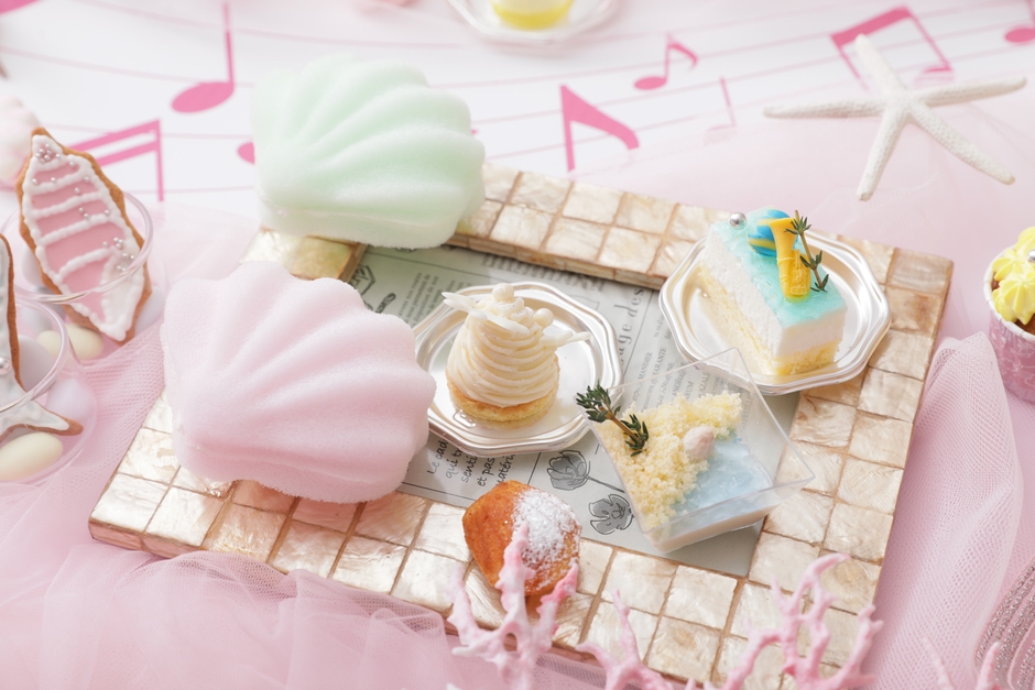 海をモチーフにしたデザート ※イメージ