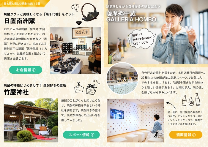 「飲み旅本。Powered by 旅色」Vol.6　剛力彩芽さんが鹿児島で飲み旅！　 量も質も楽しむ焼酎の旅