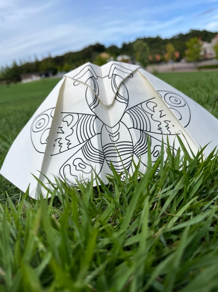 ▲オリジナル「怪獣紙ヒコーキ」