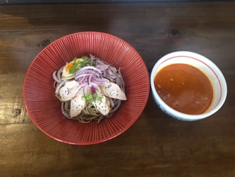 世界のラーメン第二弾が登場！スペイン料理×国民食ラーメン 「アホスープのつけ麺」が11月7日より販売開始！