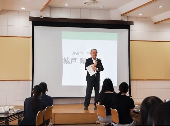 城戸妙高市長によるご挨拶
