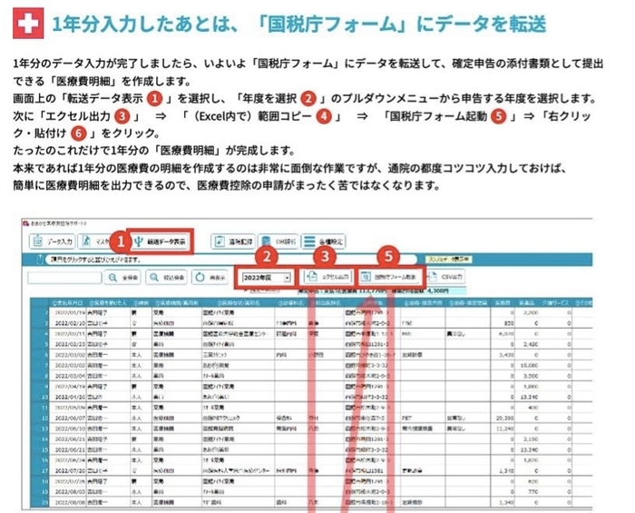国税庁のフォームに送付