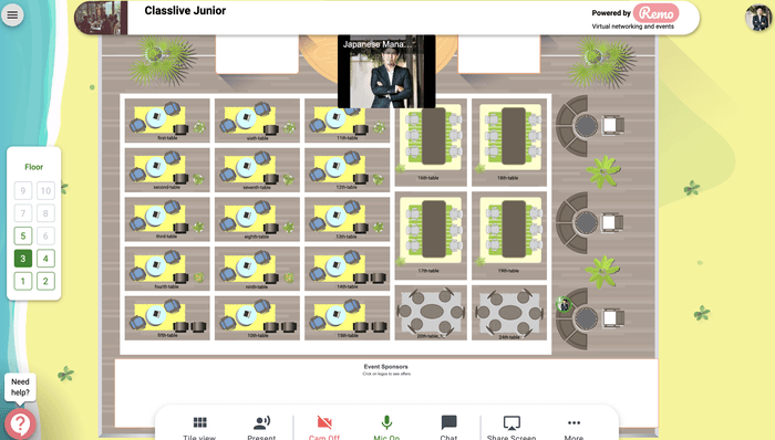 オンラインキャンパス@Remo