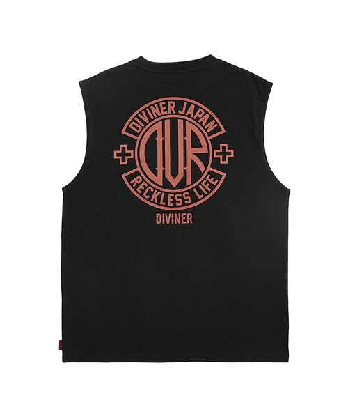 Clique Logo Nosleeve(ブラック/レッド)