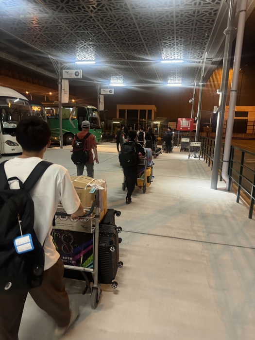 海外派遣の様子