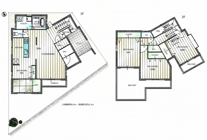 名古屋市名東区香流戸建間取