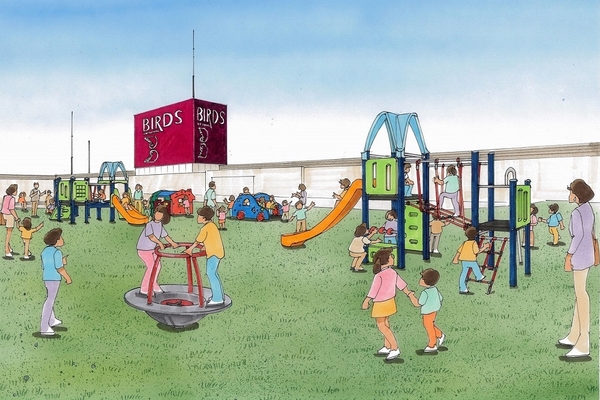 屋上遊び場（イメージ）