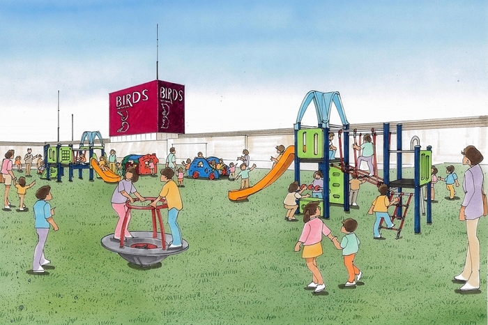 屋上遊び場(イメージ)