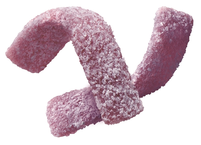 弾力フェットチーネ弾力グレープ味 生地