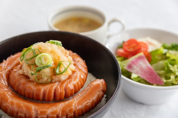 ベルリンの壁丼(サラダ・スープ付)　1&#44;000円(税込)