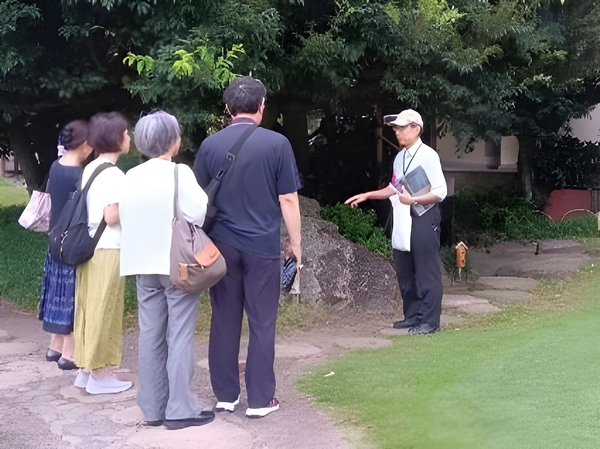 庭園ガイド（過去の様子）