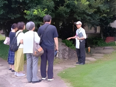 庭園ガイド(過去の様子)