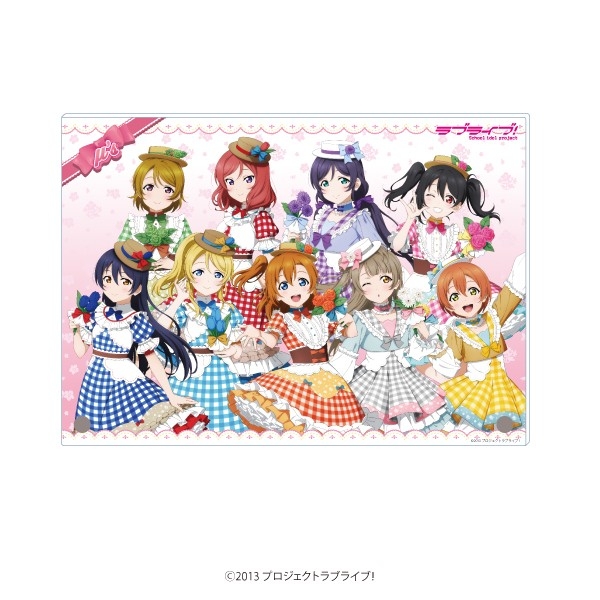 ▲ラブライブ!A4アクリルボード(μ’s) ~GiGO限定~