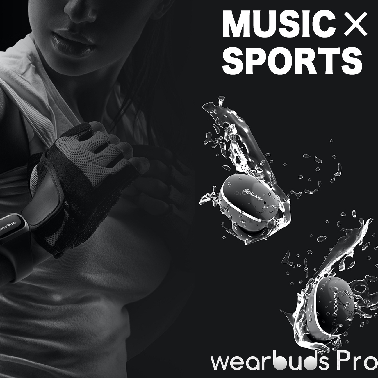 コロナ禍の運動不足解消にMUSIC ×SPORTS！【Wearbuds Pro】 第二弾期間限定リリース
