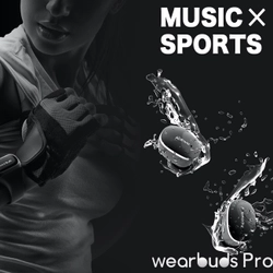 コロナ禍の運動不足解消にMUSIC ×SPORTS！【Wearbuds Pro】 第二弾期間限定リリース