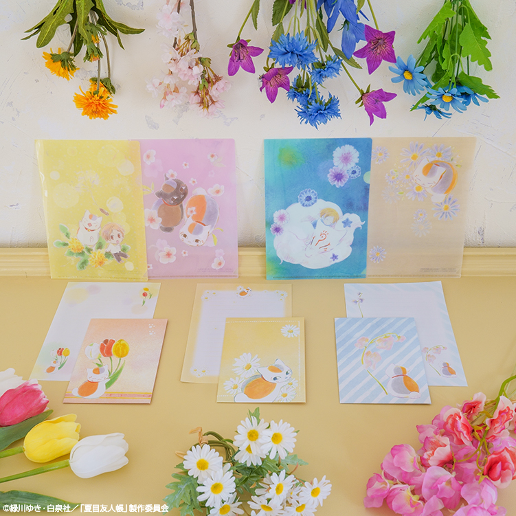 夏目友人帳　ニャンコ先生と花しらべ　お花のアクリルチャーム　全10種セット 夏目友人帳」ニャンコ先生の一番くじ最新作が登場♪ 春らしい“花
