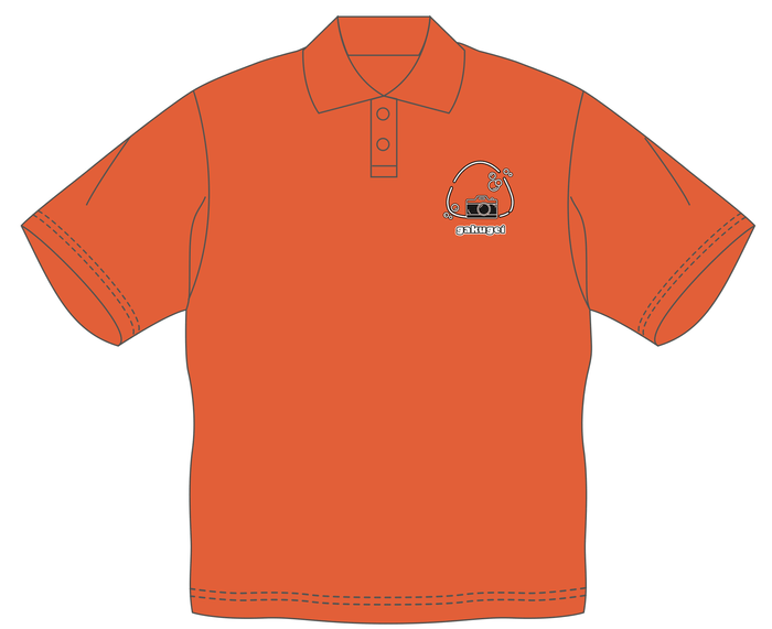 浜松学芸高校の生徒さんがデザイン案を考えたポロシャツ 前面