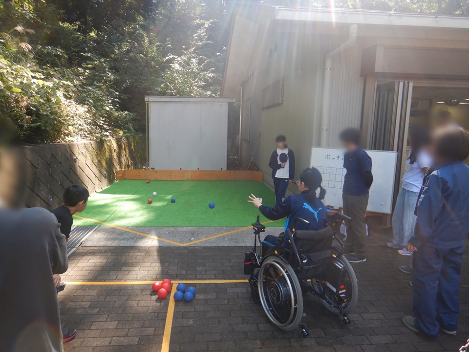 【10/13（月・祝）開催】小山田緑地　パラスポーツ入門「ボッチャの体験会」