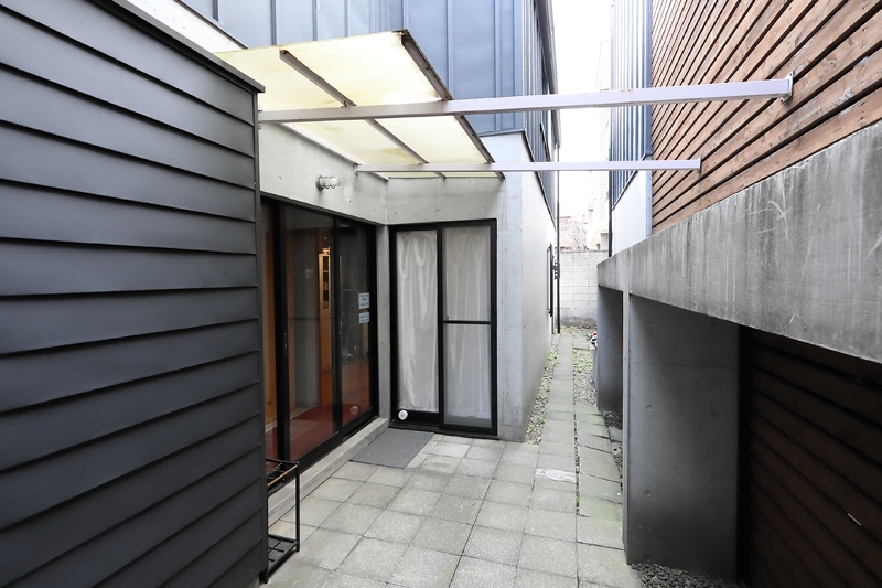 お洒落なエントランス