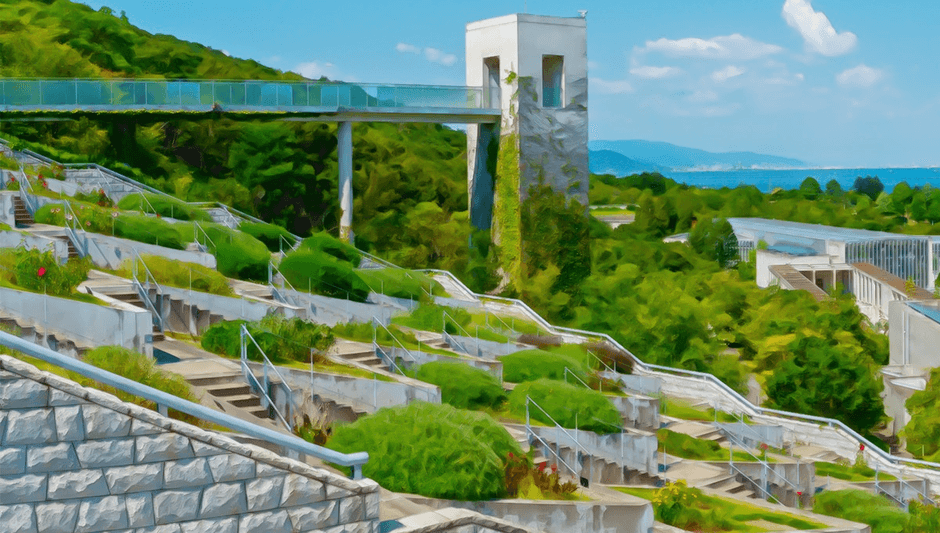 淡路夢舞台|百段苑