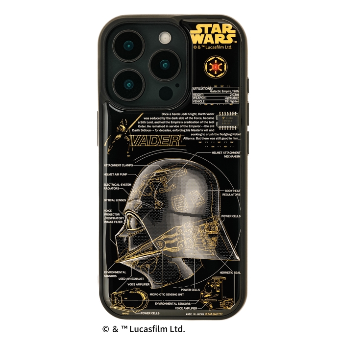 FLASH Darth Vader 基板アート iPhone 16Pro ケース