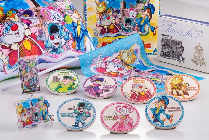 新キャラクターグッズとお菓子