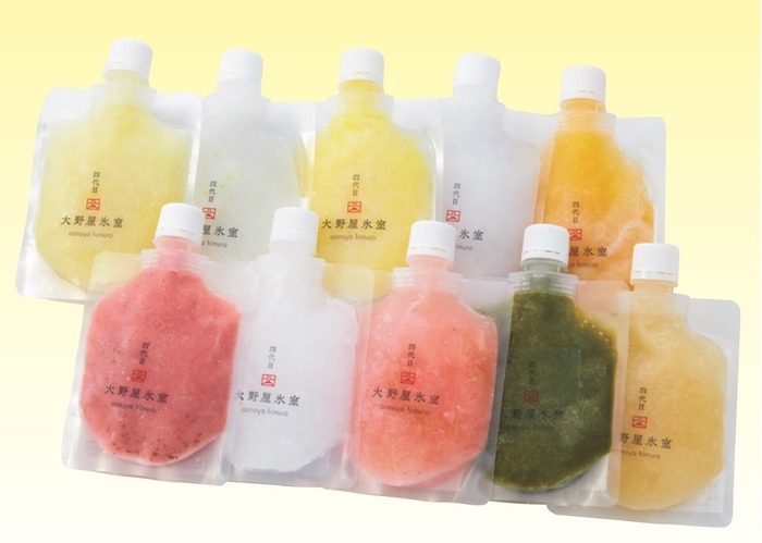 <四代目大野屋氷室>2024夏限定飲むかき氷ギフトセット