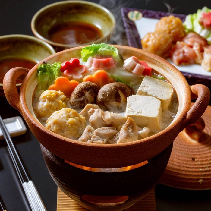 けい樂亭 阿波尾鶏水炊きセット