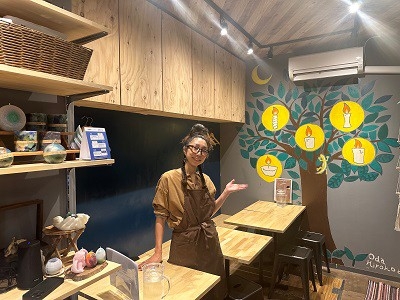 老舗せんべい屋をリニューアルした「麹・発酵・つなぐ cafe chocotto」（駒込3-3-17）（提供すべて：豊島区）