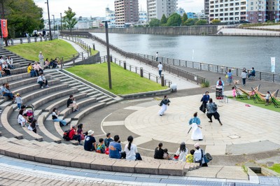 あらかわ遊園・宮前公園　隅田川テラス