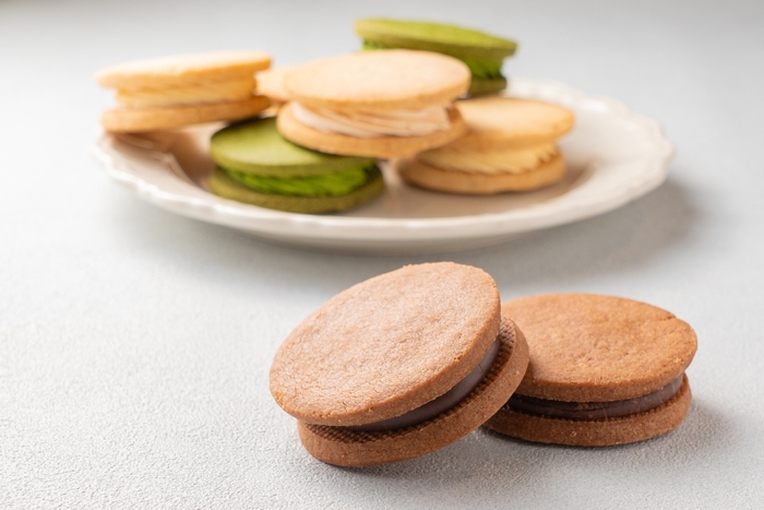 生バターサンド4種(オリジナル・栃木いちご・濃茶・ショコラノワール)