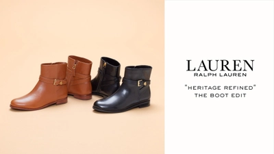 LAUREN RALPH LAUREN | 冬の景色を彩る、洗練のブーツコレクション