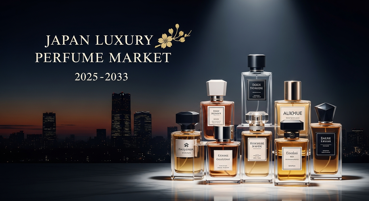 日本の高級香水市場は引き続き成長しており、収益は2033年までに5.13