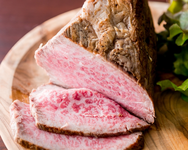 自家製ローストビーフなど食べ放題