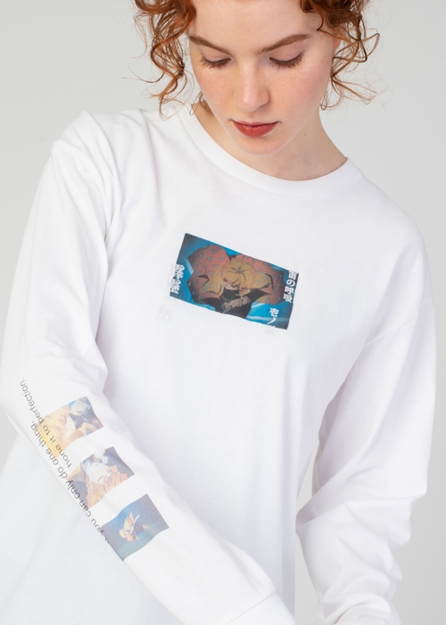 善逸とチュン太郎 長袖Tシャツ(1)