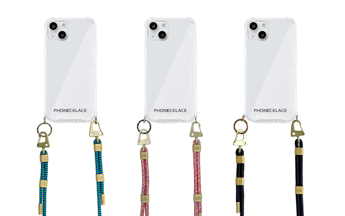 PHONECKLACE、色鮮やかな新作ショルダーストラップケースなどを追加した iPhone13向けコレクションを発売