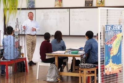 AIE国際高等学校 授業風景2