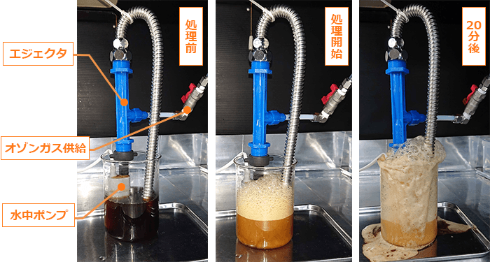 コーヒーの脱色