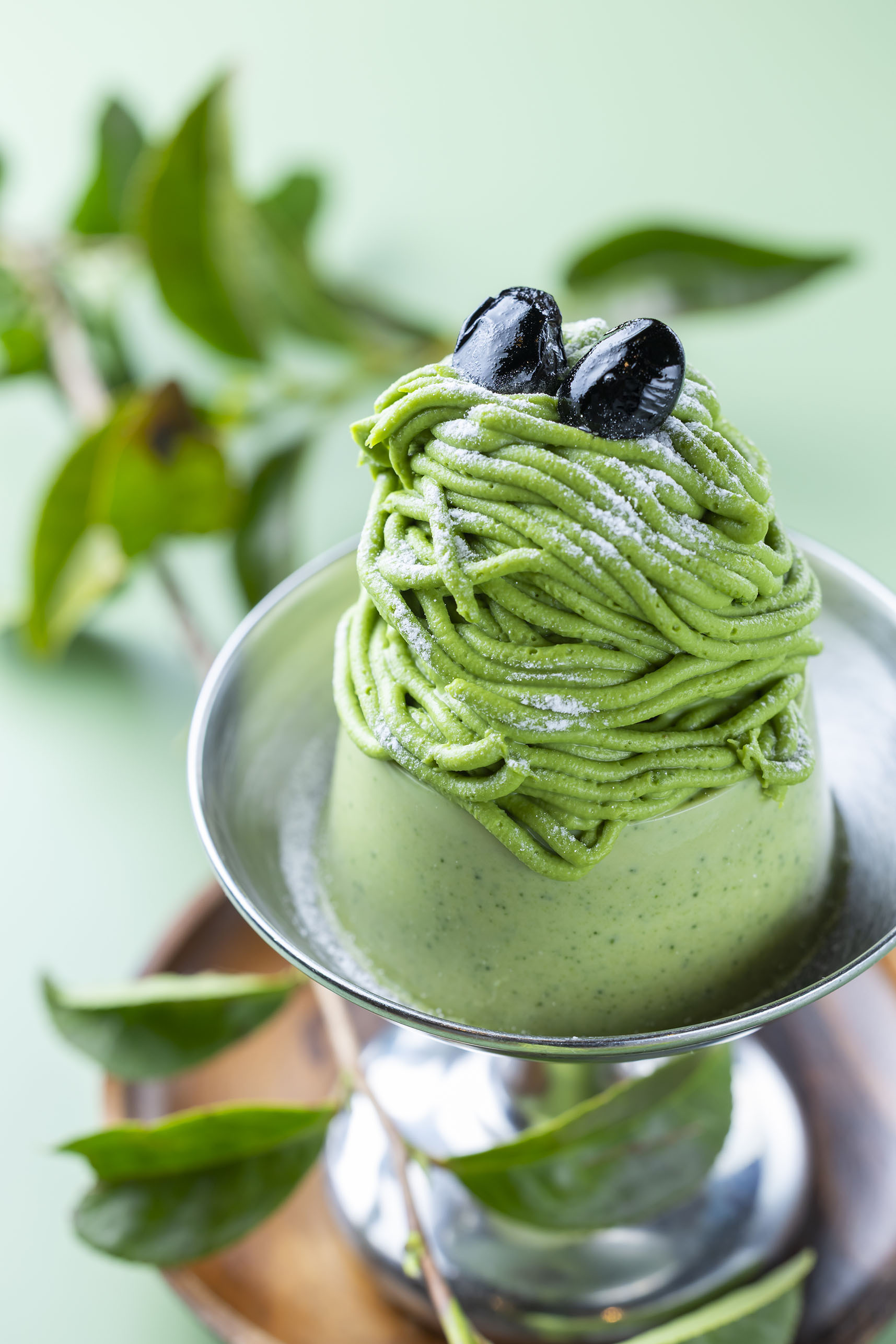 むっちゃ抹茶皿プリン 650円