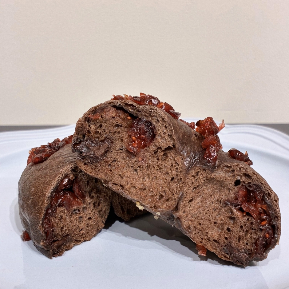 チョコクランベリーベーグル