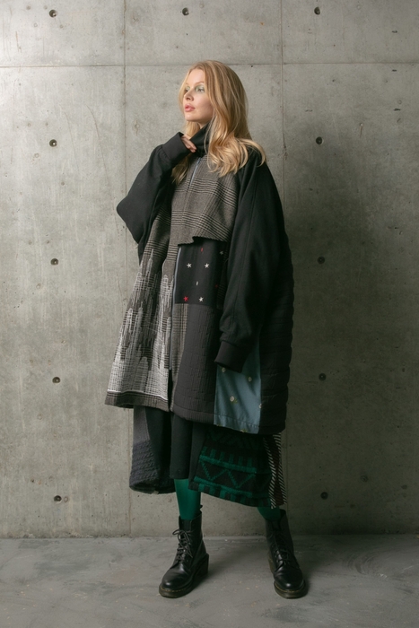 マンハッタンステッチウールダウンコート