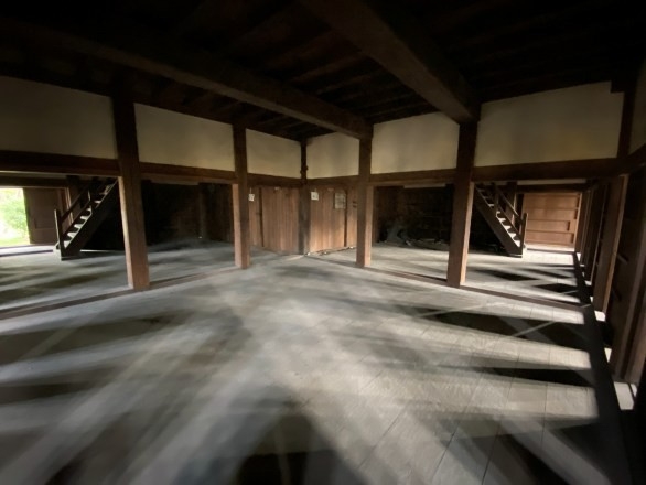 『乾櫓』内観（1階）