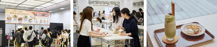 キャラカフェエリア