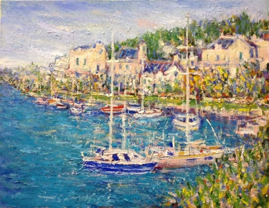 【GW開催】日本三景・松島で巡る地中海の旅「第29回佐藤隆春油彩画展」開催