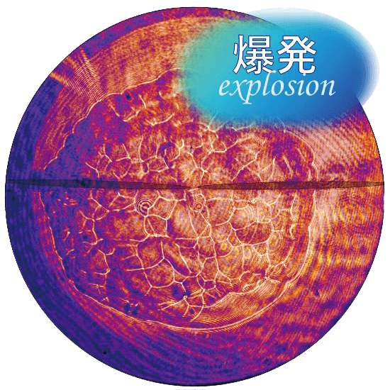 着火・爆発後の圧力分布