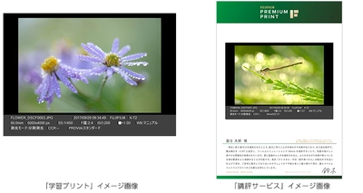 銀写真ならではの色再現を実現する高品質な仕上がりの「プレミアムプリントサービス」に写真の腕を上達させたい方に最適な2つのサービスが新登場！ 「学習プリント」・「講評サービス」提供開始