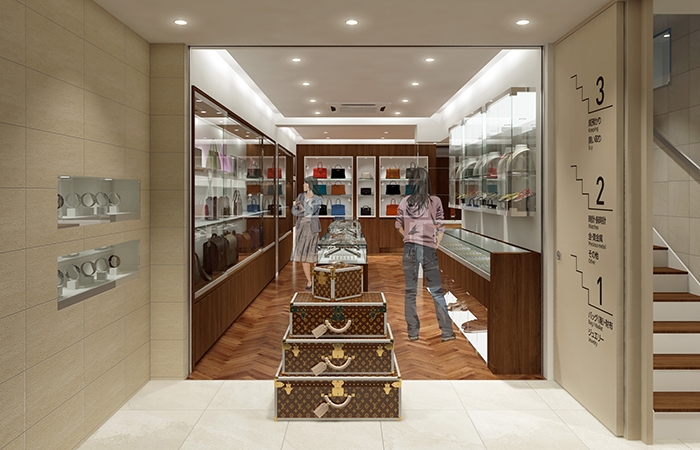 1階:バッグ&ジュエリーフロア