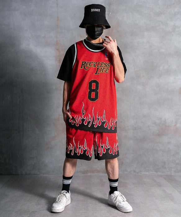 Burn Basketball TANKTOP（レッド）